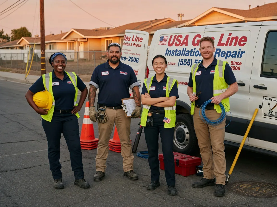 Gas Line Installation company in Breeding, KY